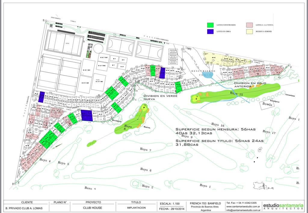 Terreno en Villa Links