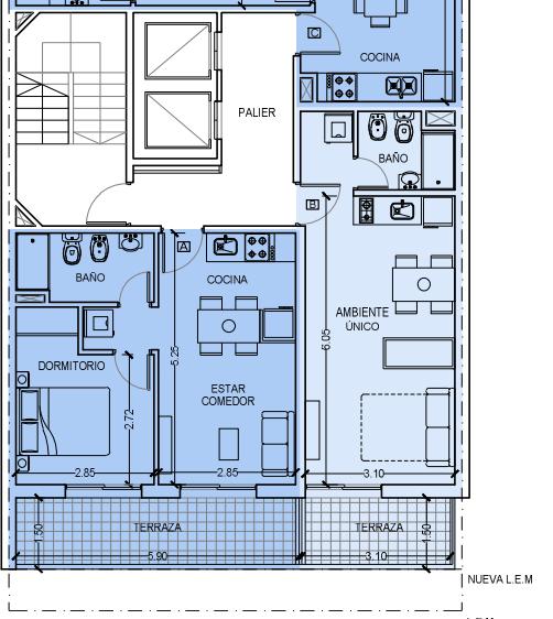 VENTA – Departamento - 1 dormitorios - Amenities -  Martin, Rosario