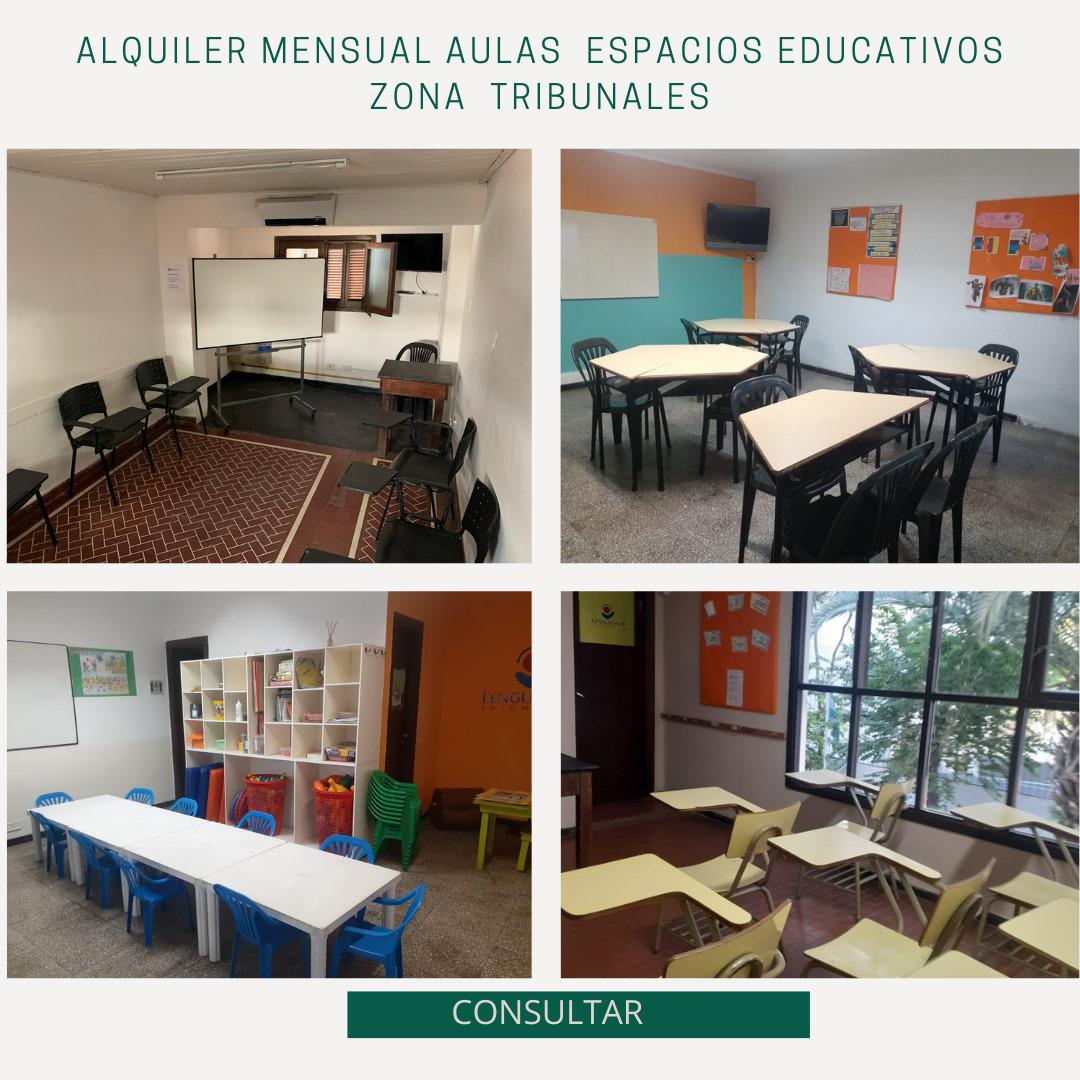 Alquiler de Aulas Temporales, mensuales para fines Educativos