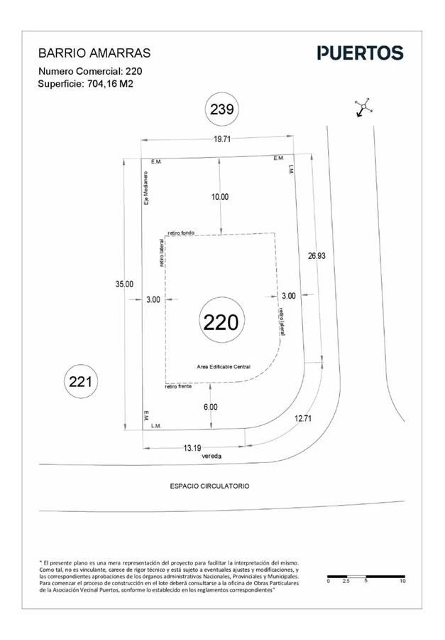 Terreno En Venta Barrio Amarras