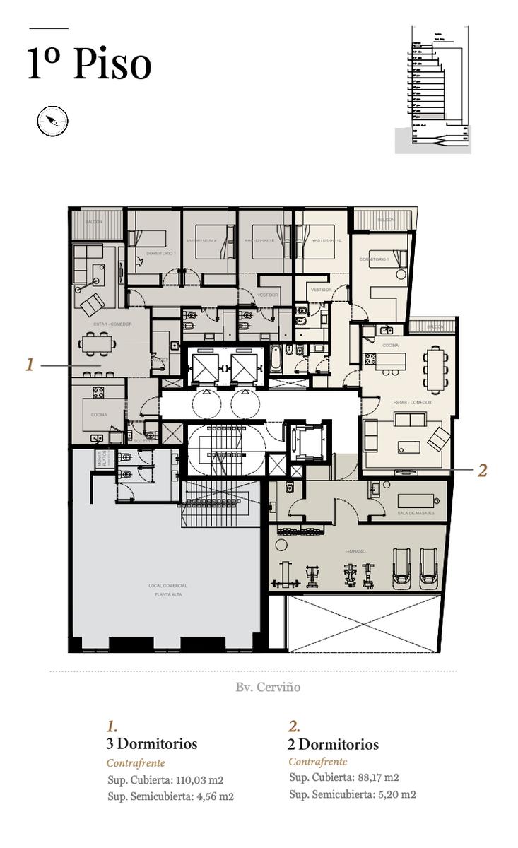 Venta Departamento 4 ambientes parilla propia en Palermo