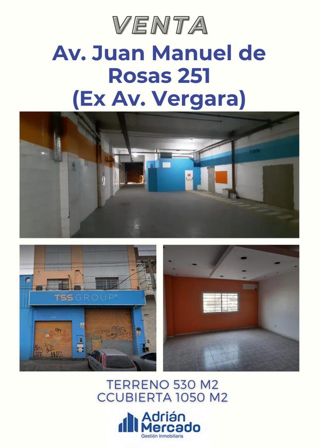 Inmueble Industrial y/o logístico, ubicado en Av. Juan Manuel de Rosas 251, Morón.