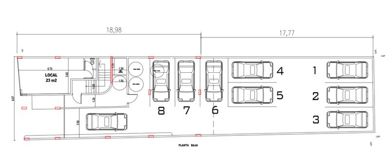 Avenida Belgrano y Sanchez de Loria 8,60 x 34 Apto 1700 m2 Codigo Nuevo