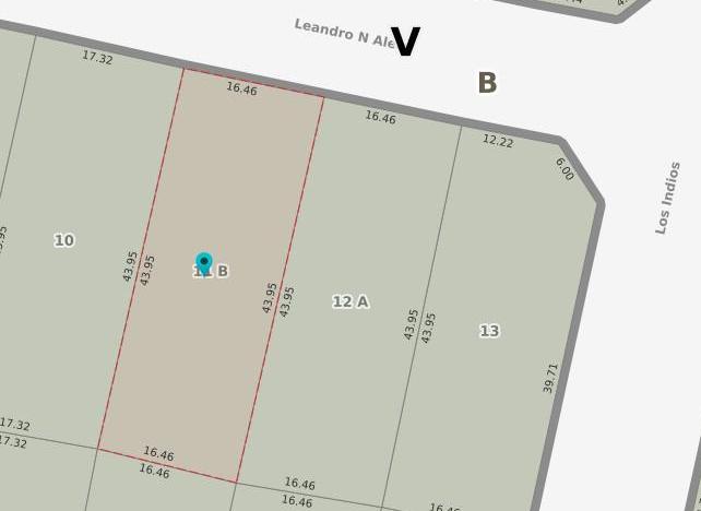 Terreno en  venta Castelar Norte