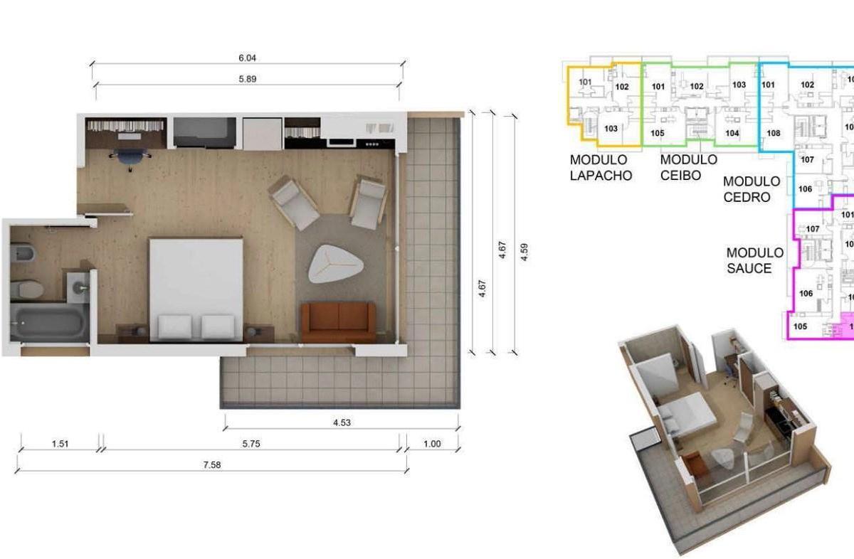 Departamento  en Venta en Villa Martelli, Vicente López, G.B.A. Zona Norte