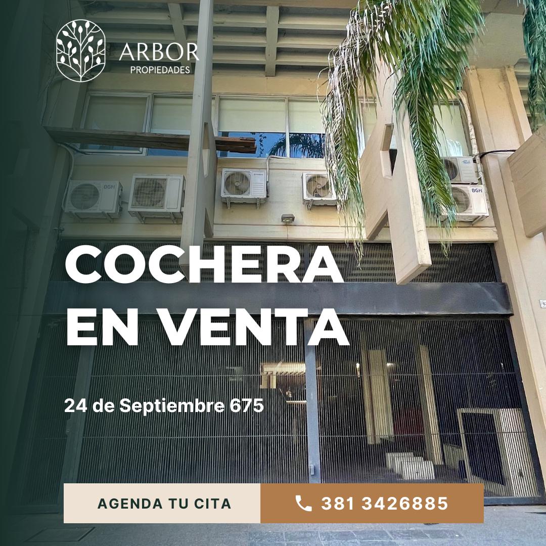 Cochera en 24 de Septiembre al 600