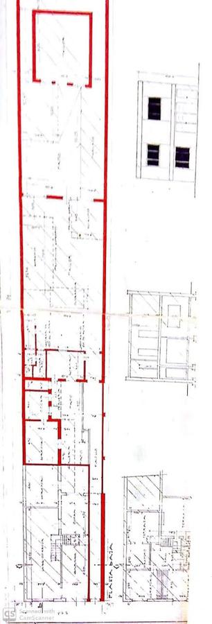 Excepc Depósito/Lote propio  Vivienda  s/lote 8,84 x 60,47 mts aprox