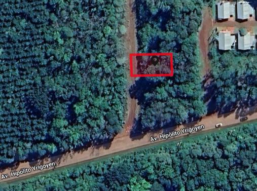 Terreno en  Eldorado Misiones sobre Avenida Hipolito Yrigoyen y Calle Guembe