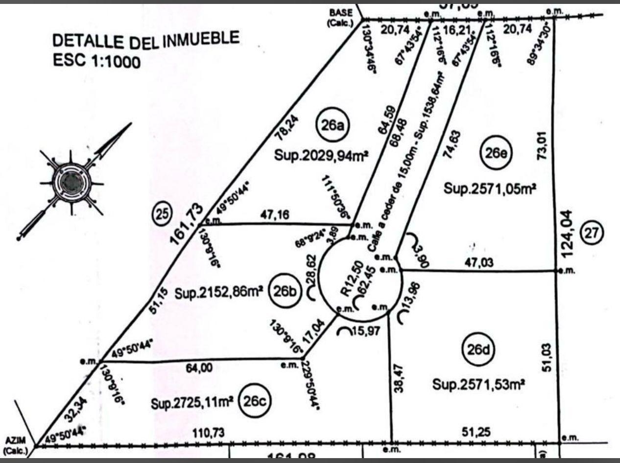 Lote de 2.000 m2 a la venta en Santa Anita - Cañuelas