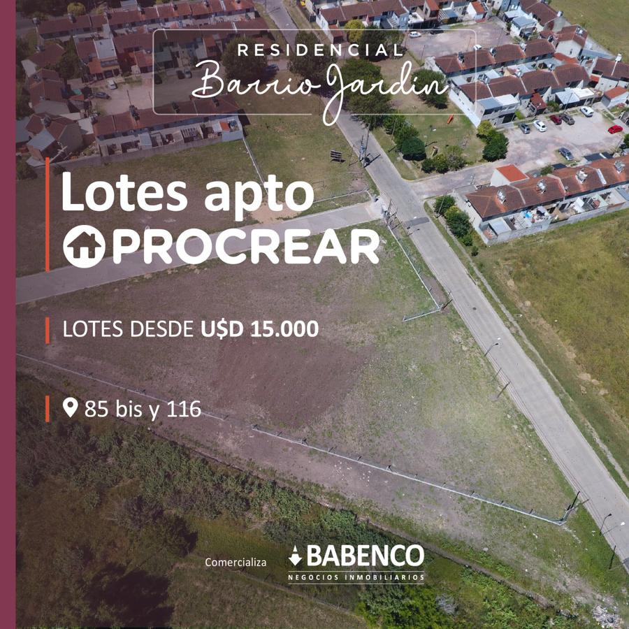 Venta Terreno c/escritura - Loteo cerrado 85bis y 116 - La Plata