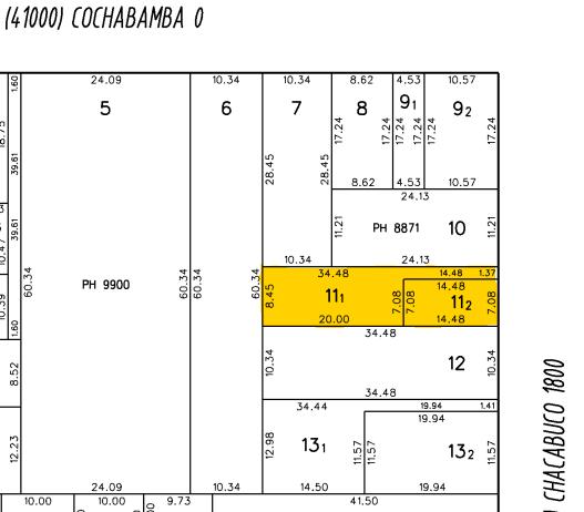 VENTA - Terreno 291 m2 - República de la Sexta, Rosario.