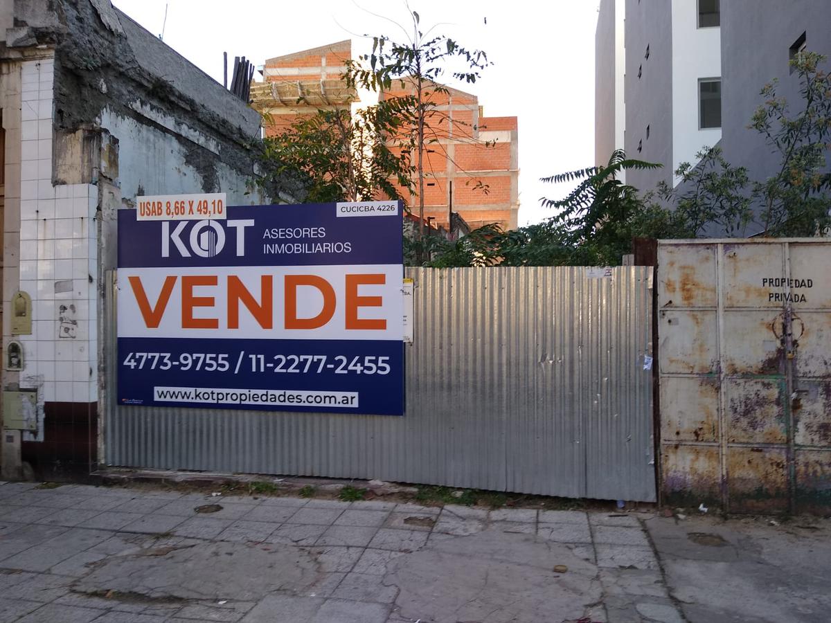 Lote para Construcción ubicado en Capital Federal, Paternal. EN VENTA!