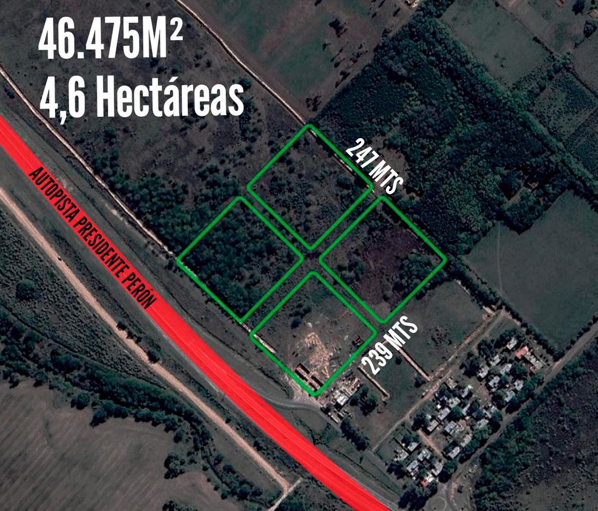 Campo en venta - 46.475Mts2 - Pontevedra, Merlo, Zona Oeste