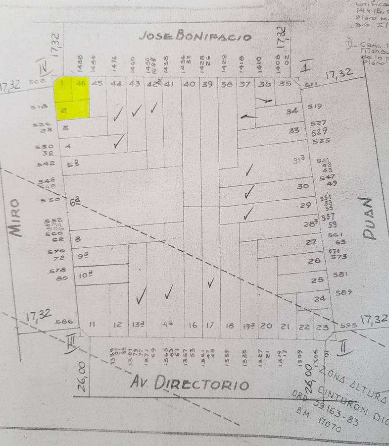 Terreno - Caballito