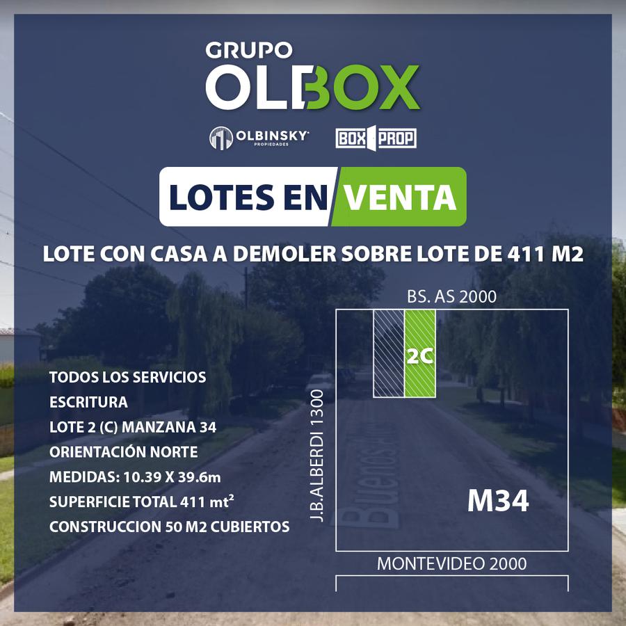 Venta de Terreno - Lote casa en el centro de Funes