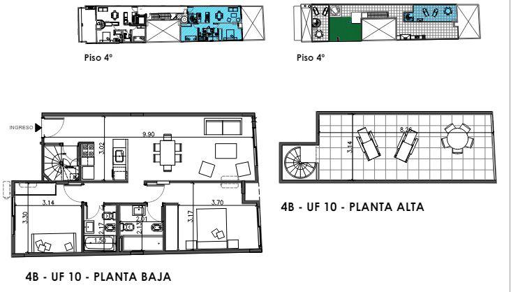 Departamento en  Colegiales