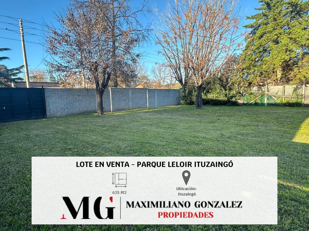 Lote en venta Parque Leloir Barrio abierto Haras Miriam, Ituzaingó