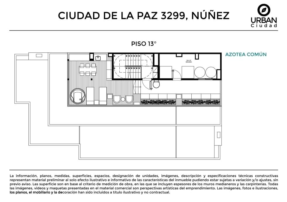 Venta en pozo - 3 ambientes con balcón aterrazado en Nuñez - Muy buena ubicación