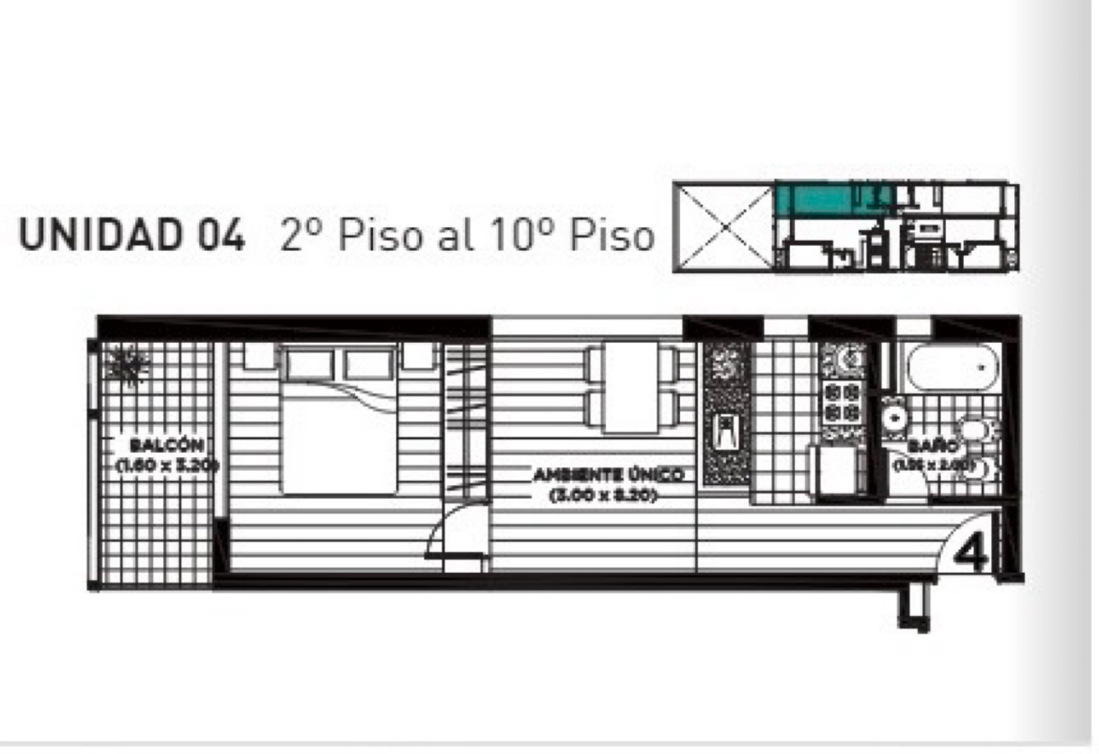 Departamento en Venta de 1 dormitorio con BALCÓN! ov. Lagos 570