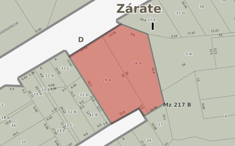 Propiedad en Venta en centro Zarate sobre barranca. Oportunidad inversión.