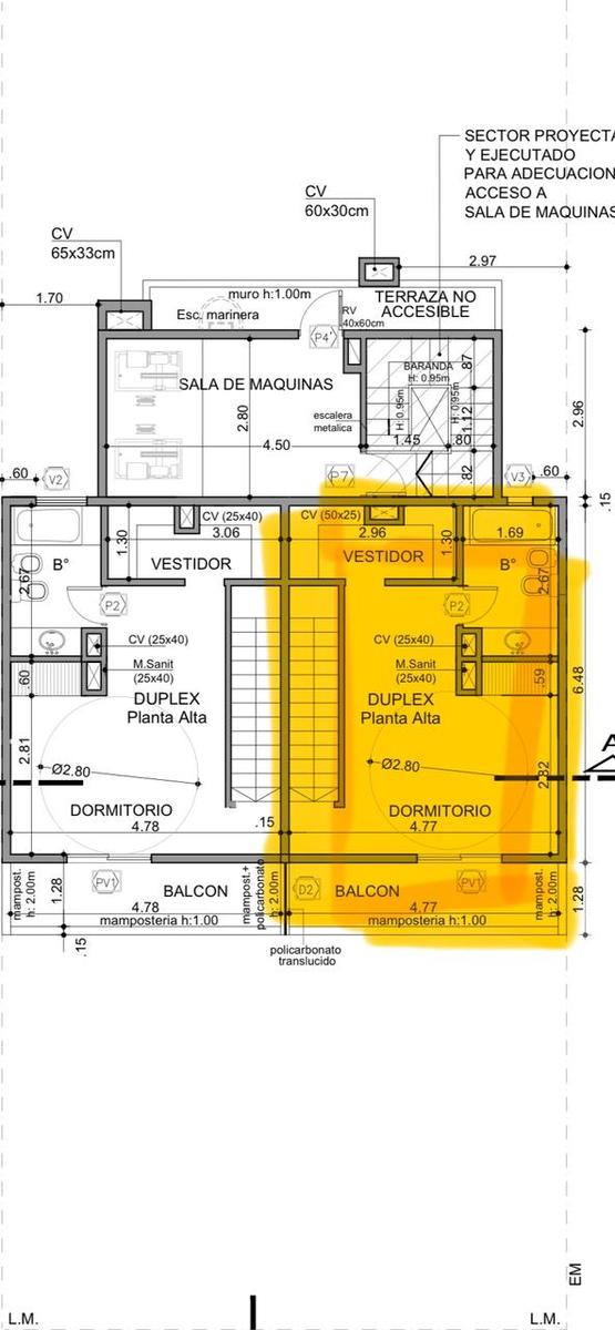 Departamento Duplex 1 dormitorio en Nueva Córdoba con terraza