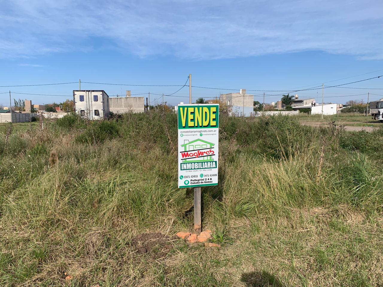 Terreno en Cañada De Gomez