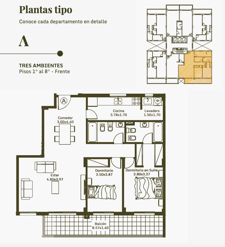 Venta de departamento 3 Ambientes. Moron