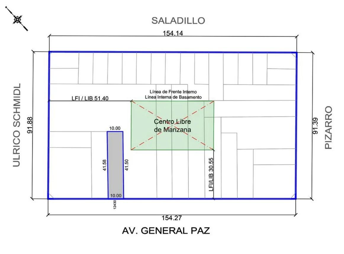 Terreno en venta - 420Mts2 - Mataderos