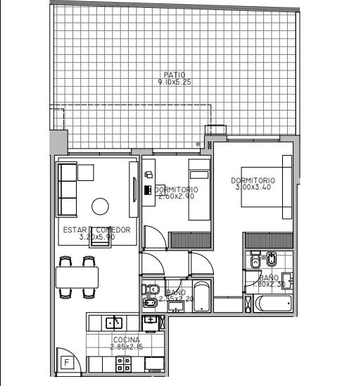 Departamento en  Coghlan