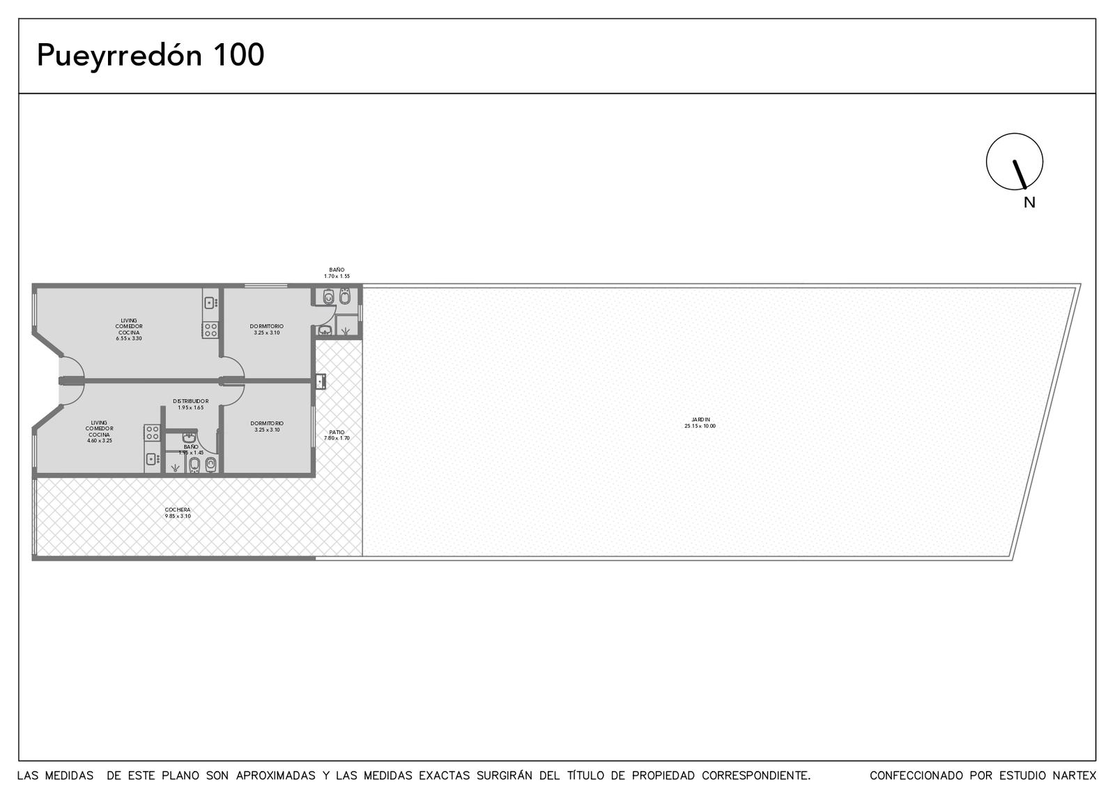 Venta en Block de Dos Departamentos de 2 Ambientes Sobre Lote 350 m2 en General Rodriguez