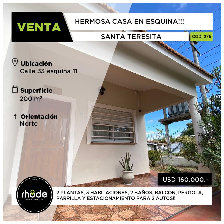 Casa en Santa Teresita