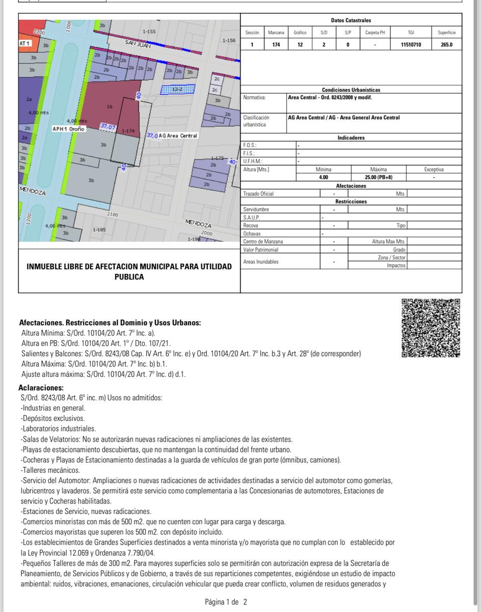 Venta Terreno Barrio Lourdes Rosario ideal constructoras