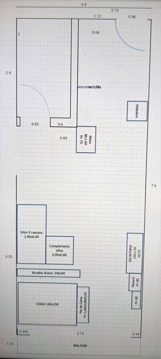 Venta Depto a Nuevo Monoambiente Floresta a mts Rivadavia FRENTE BALCON Apto Crédito