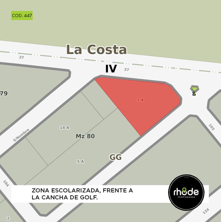 Lote en Santa Teresita - 27 e/ 103 y 104 - VENTA