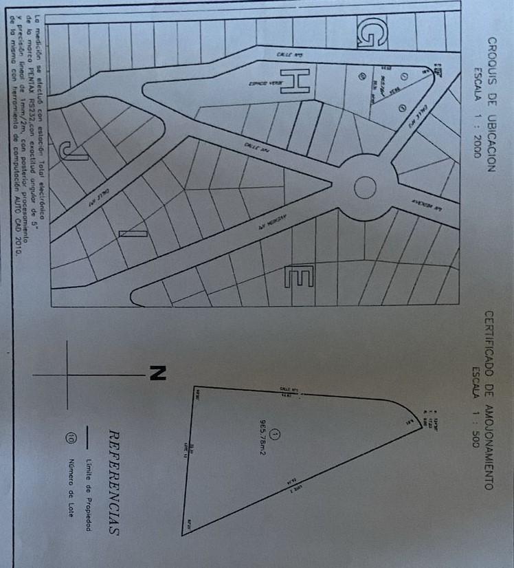 Terreno en Tanti en venta - 965m2