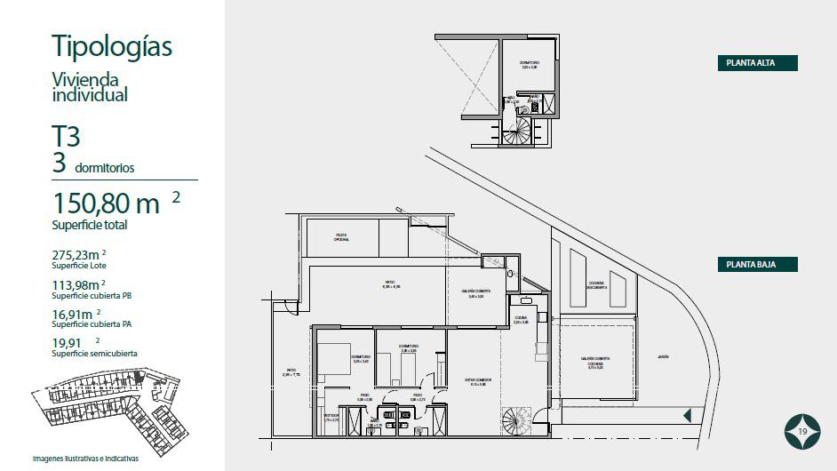 Duplex de 2 dormitorios con patio (valle escondido)