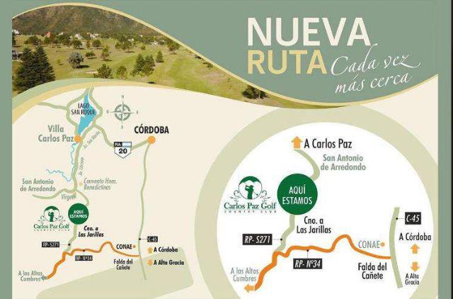 Lote en venta en Carlos Paz Country Golf