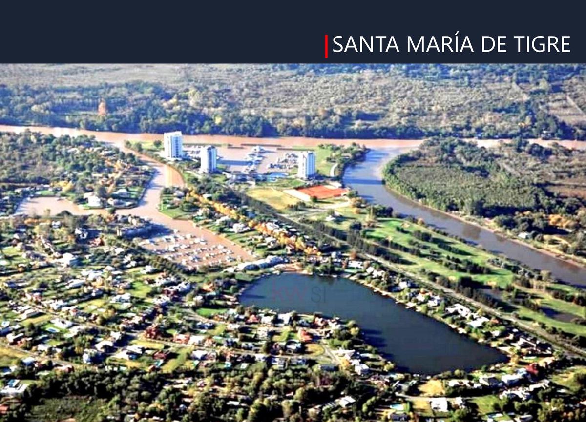 AMARRA EN VENTA EN EL BARRIO SANTA MARÍA DE TIGRE    RUTA 27  TIGRE