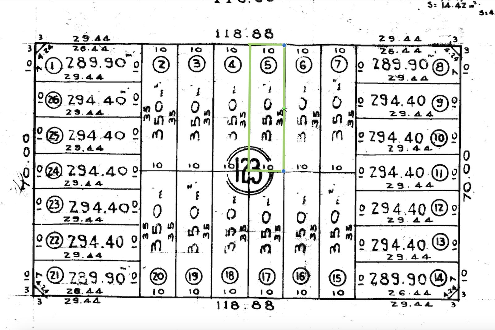 Terreno en  VENTA de 350 m2 - Ideal Casa de Fin de semana