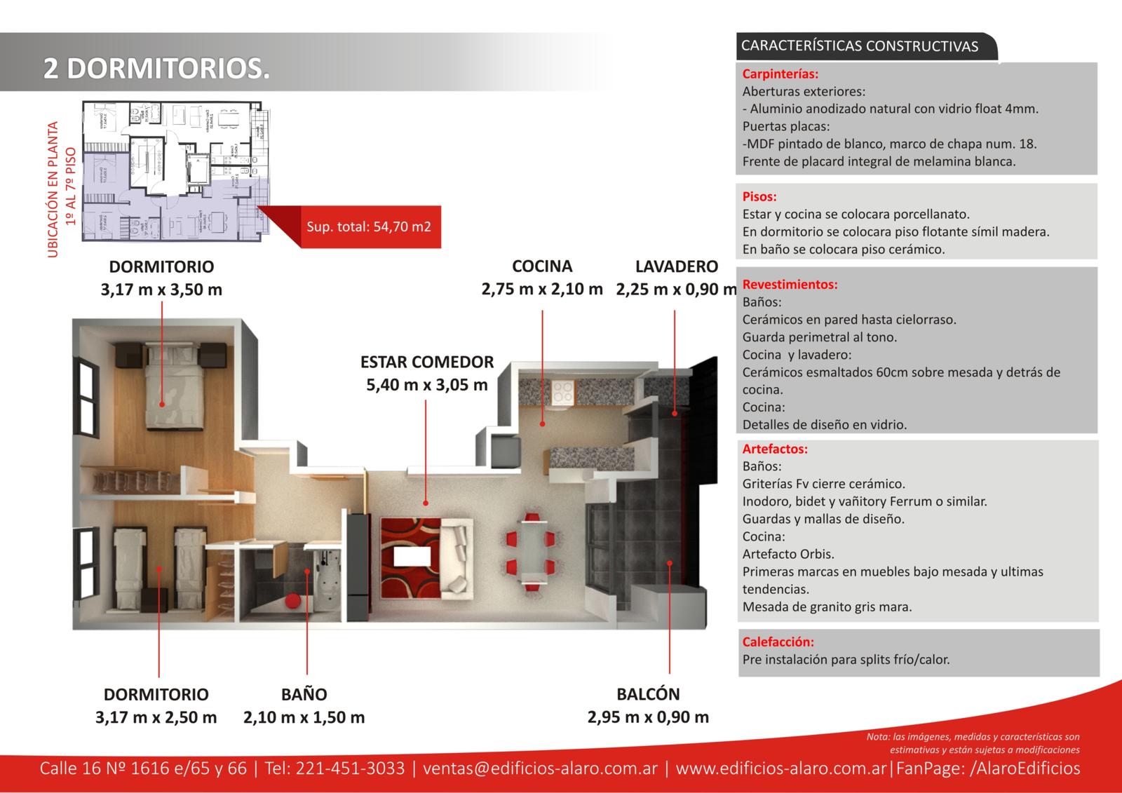 VENTA 2 DORMITORIOS LISTO PARA ESCRITURAR