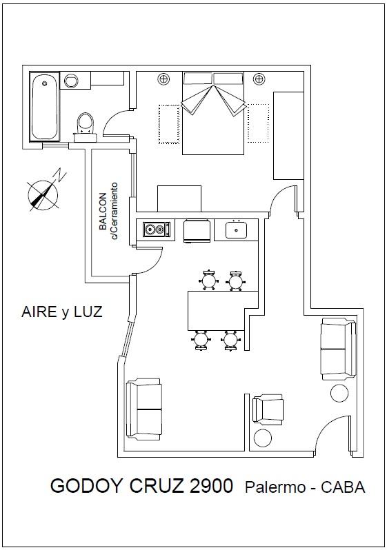 Departamento en  Palermo