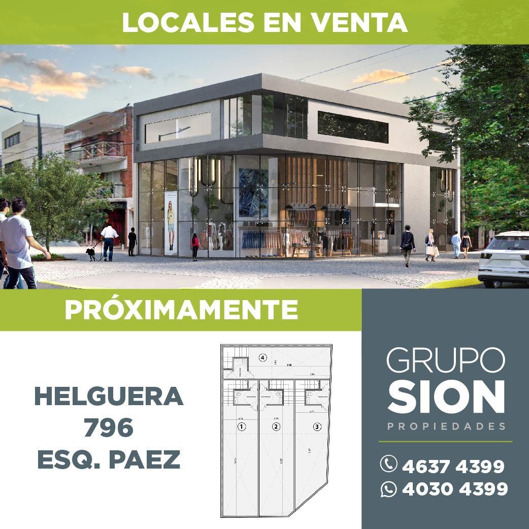 Local en venta en Flores- Helguera esq Paez Loc 4 a estrenar!