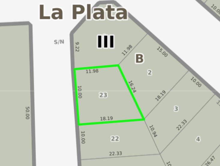 Terreno en Venta en 43 e 155bis y 156