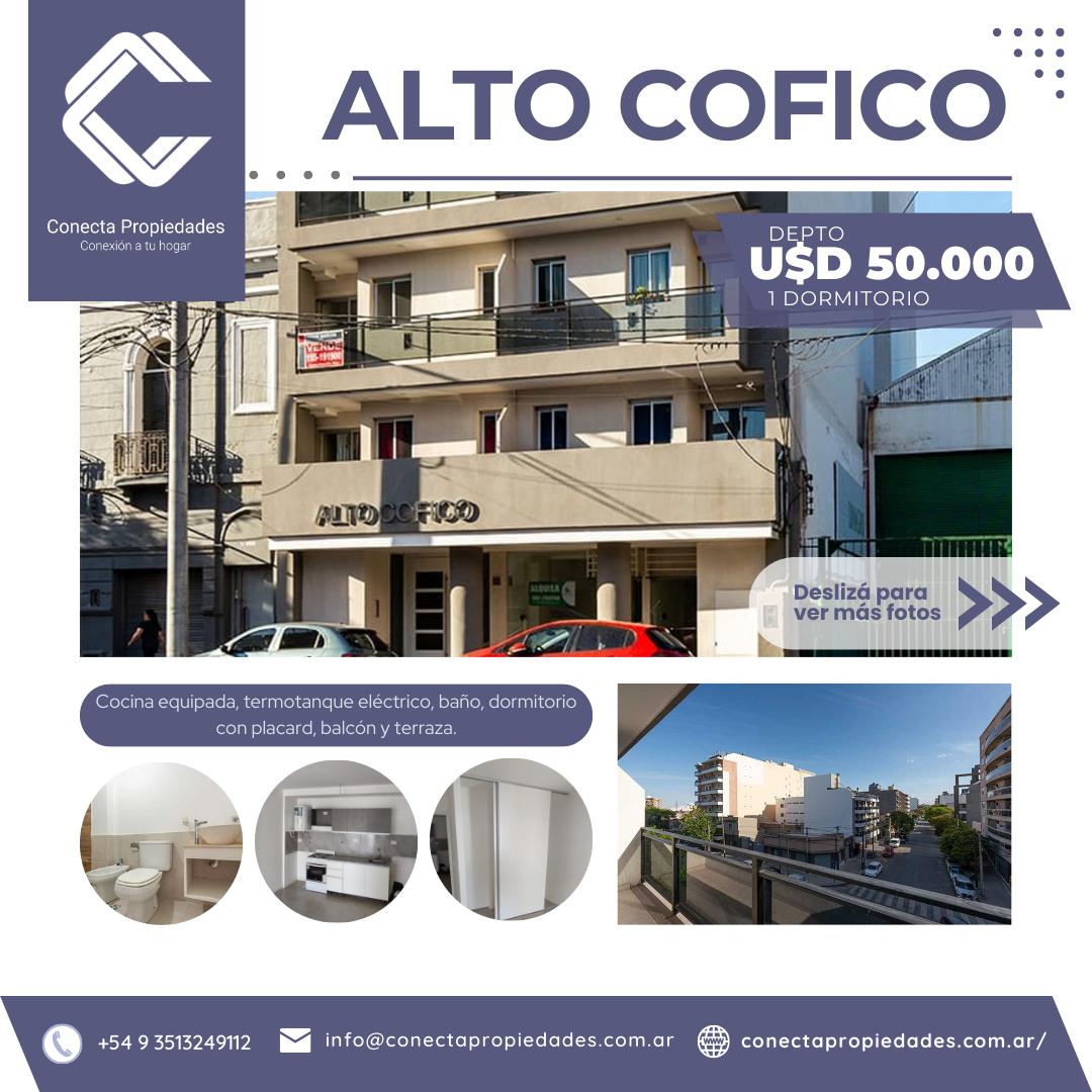 Departamento 1 dormitorio en Cofico en venta