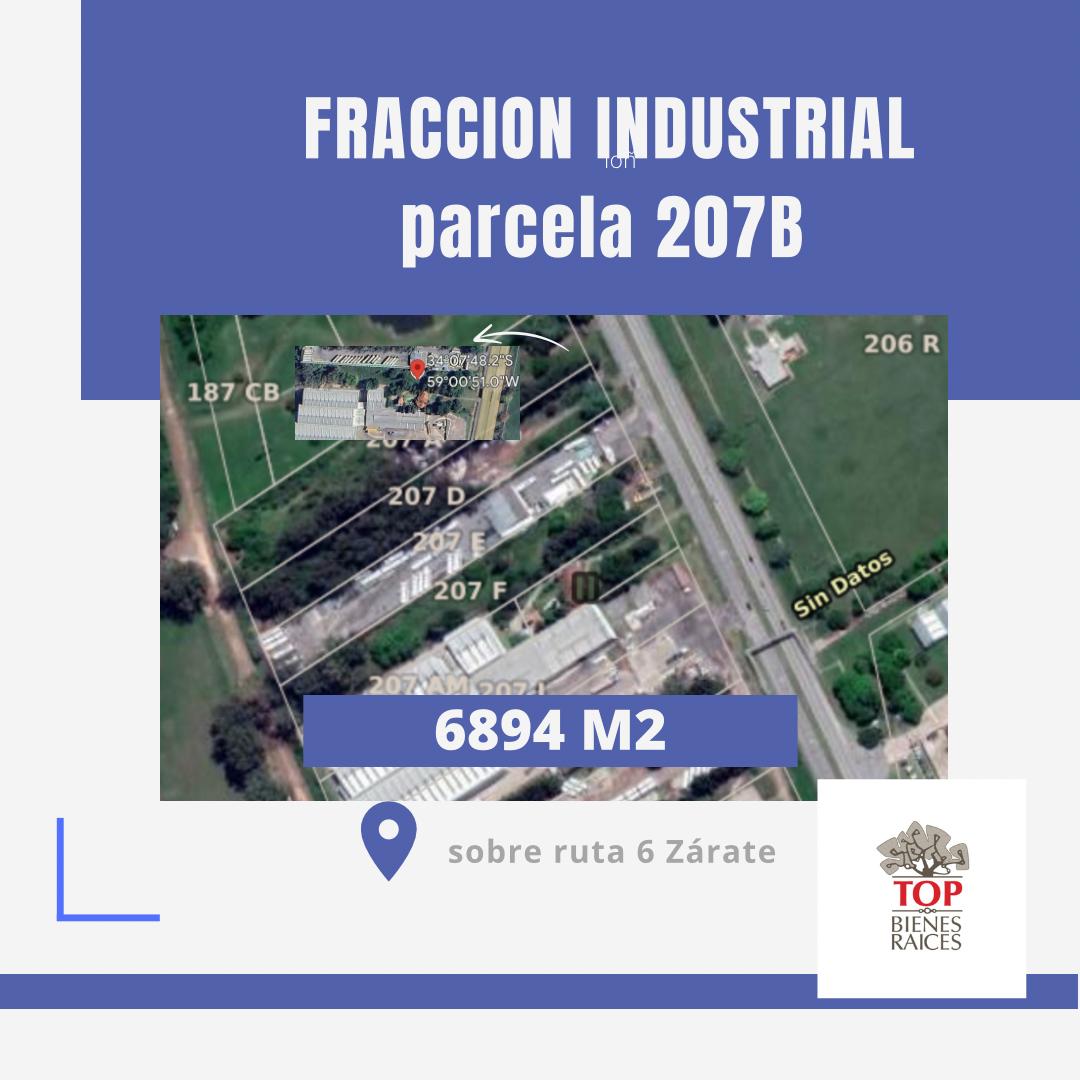 FRACCION INDUSTRIAL SOBRE RUTA 6 ZARATE