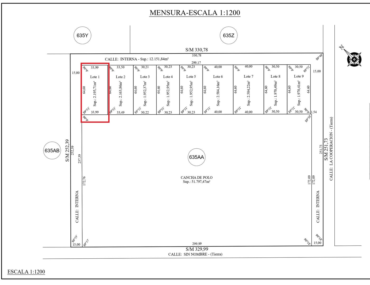 Terreno 2200 m2 en venta Capilla del Señor Polo Club