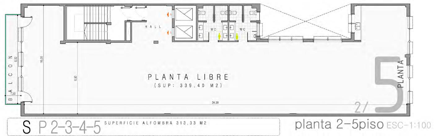 Oficina en Villa Crespo