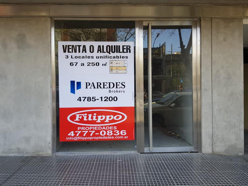 Venta: Excelente Local sobre Avenida Córdoba · 250m2 (14x18)