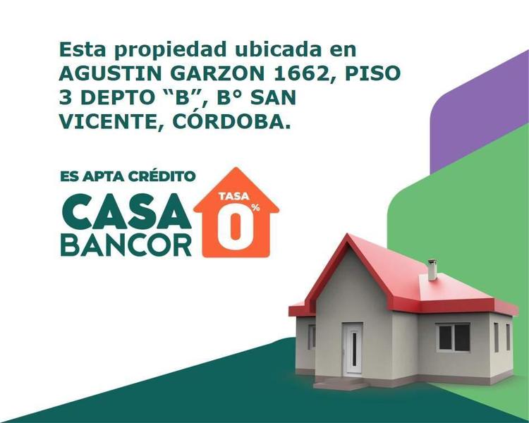 Oportunidad !! Dpto 2 dorm con renta APTO BANCOR - Bº San Vicente -