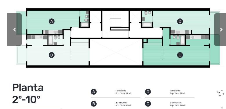 Venta de Monoambiente a Estrenar en Av. Asamblea 1400, Parque Chacabuco, CABA